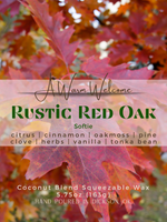 Rustic Red Oak Softie | Fall Collection